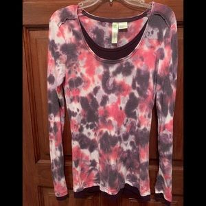 Halcyon slim fit long sleeve waffle tee